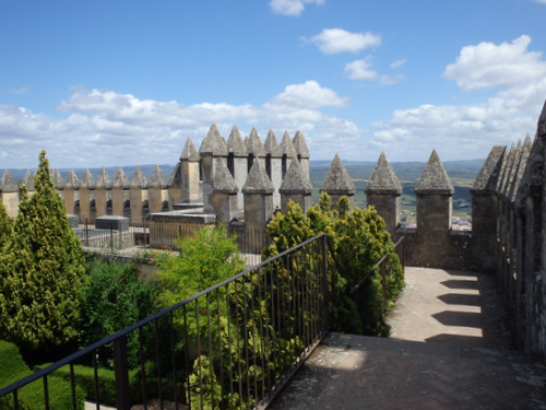 Top most Castellations, looking eastward.